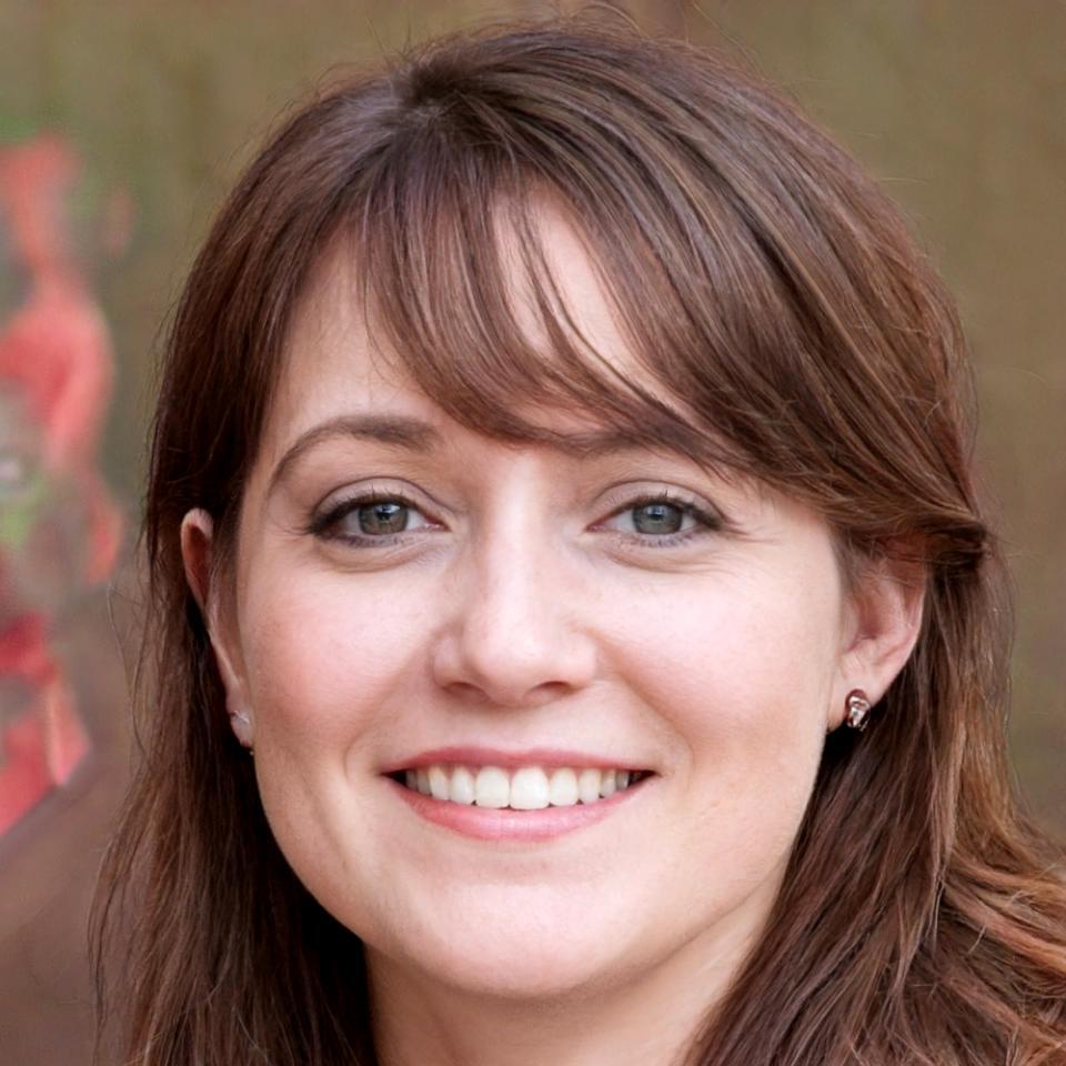 Professional woman with warm smile in business attire